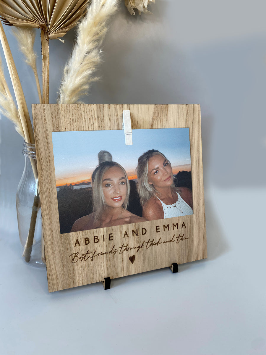 Personalized Best Friends Glass Picture Frame — 28 Collective