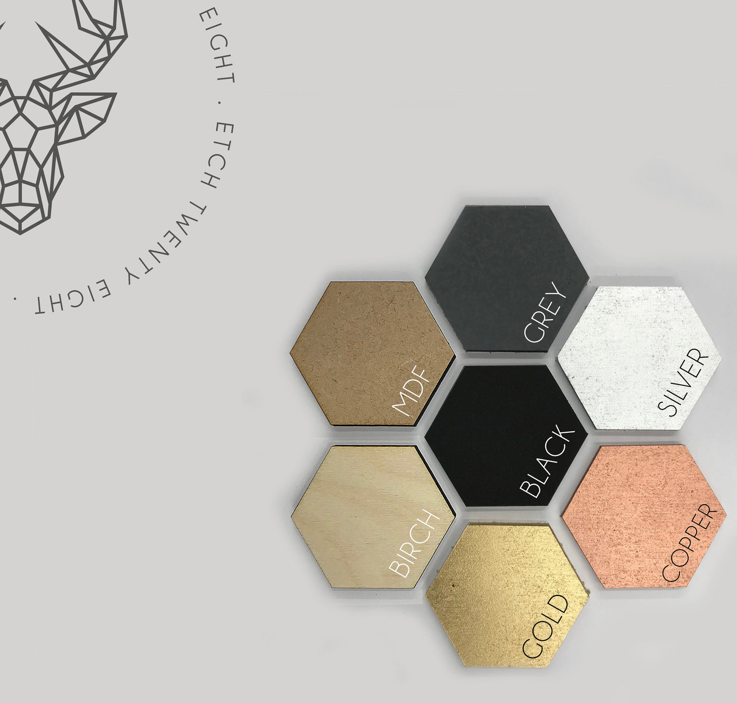 Husky Dog Geometric 3D Wooden Wall Art