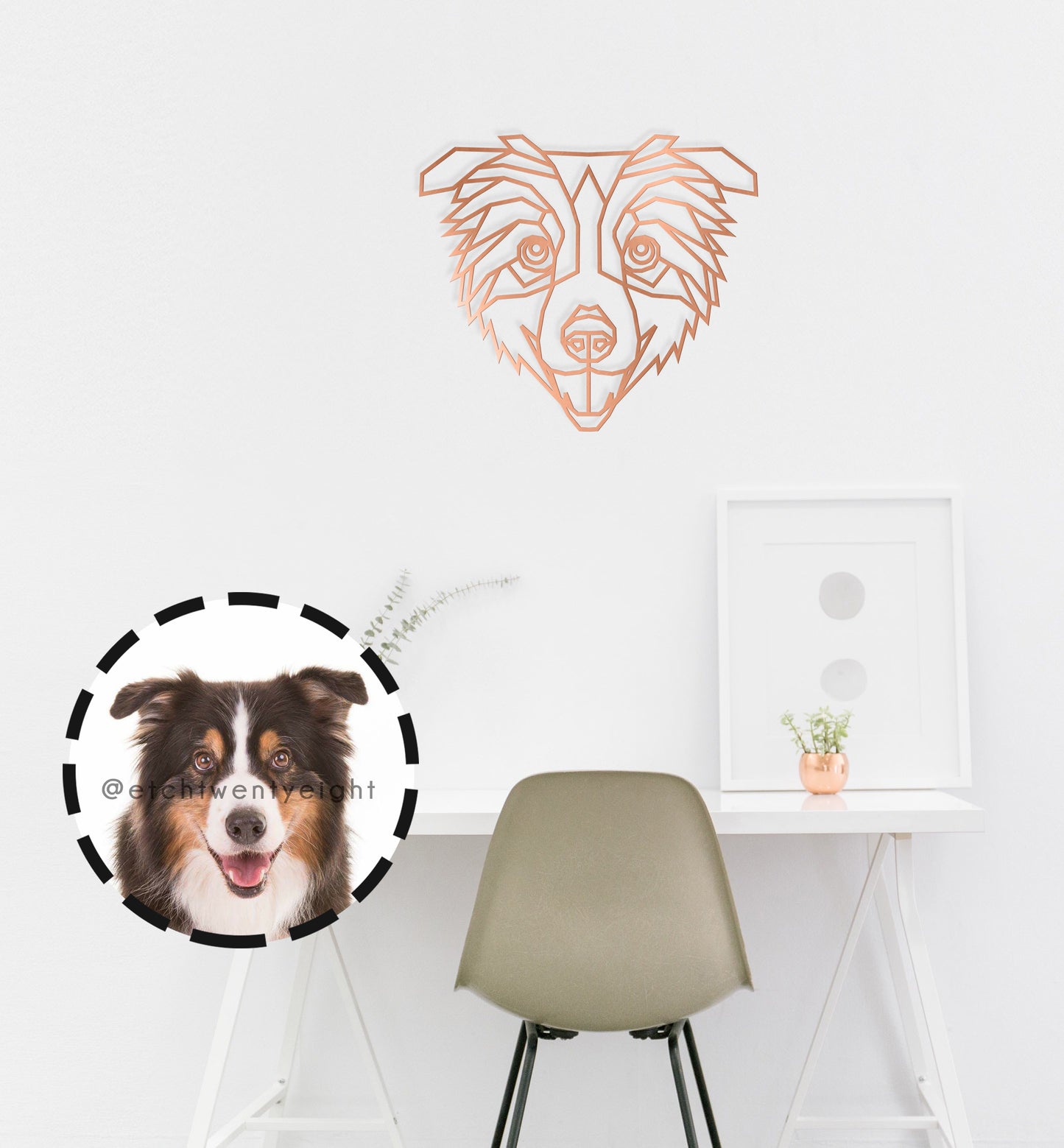 Bespoke Geometric 3D Wooden Wall Art