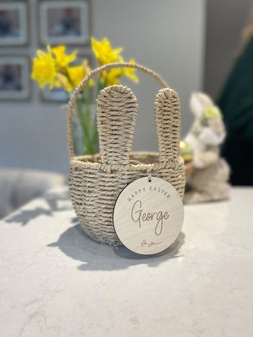Bunny basket - Easter egg hunt basket
