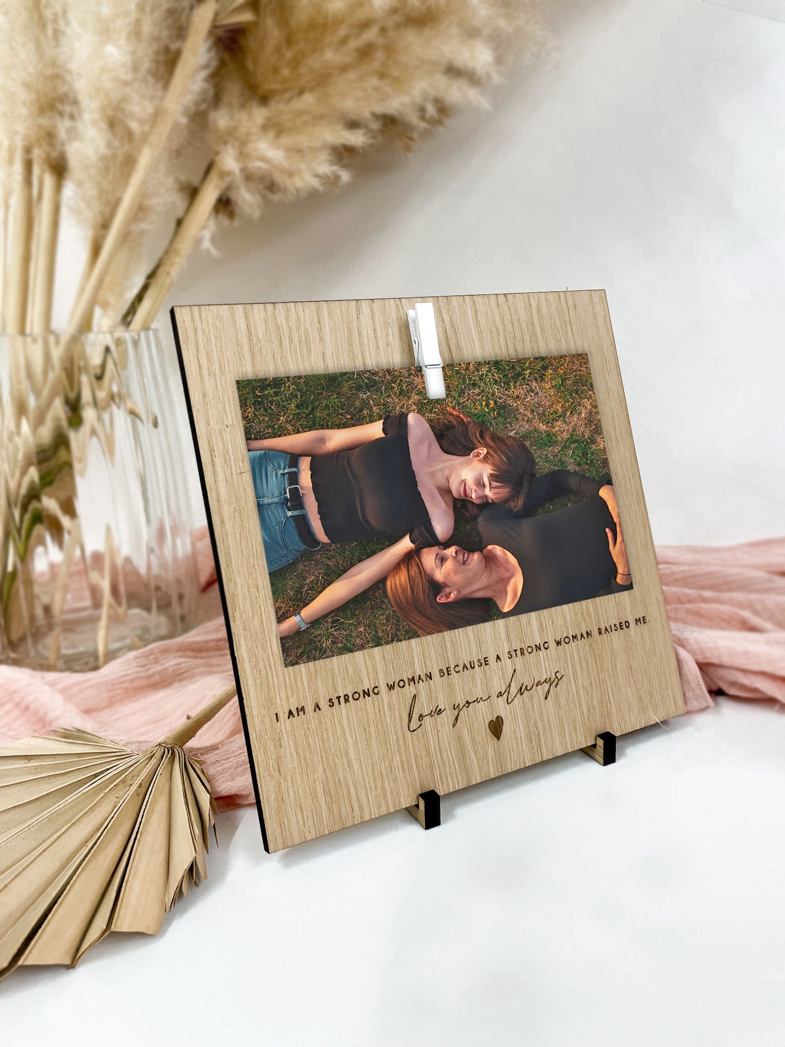 Mother's Day Photo Frame Peg Plaque