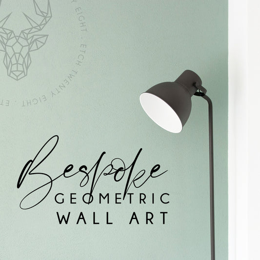 Bespoke Geometric 3D Wooden Wall Art