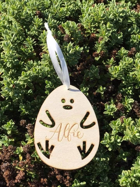 Personalised Lamb Egg Easter Gift Tag