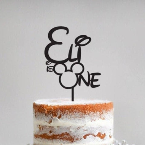 Mickey Mouse Themed Cake Topper