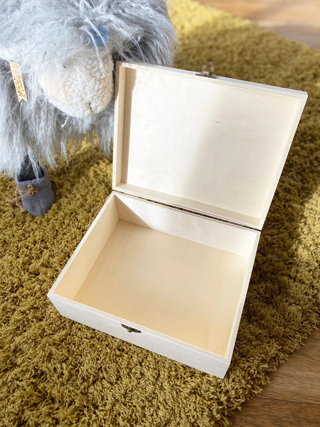 Personalised Time Capsule Wooden Box