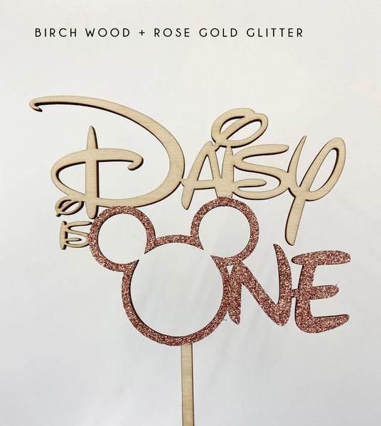 Mickey Mouse Themed Cake Topper