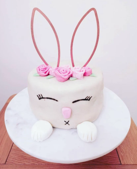 Bunny Ears Easter Cake Topper